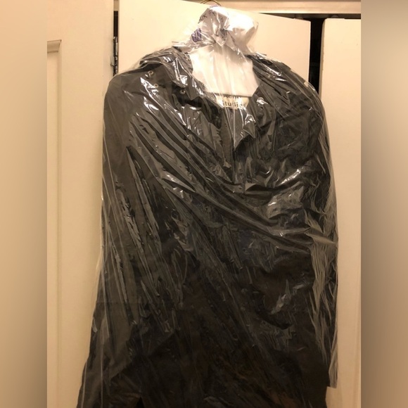 Acne studio Black Parka Coat - Picture 2 of 3